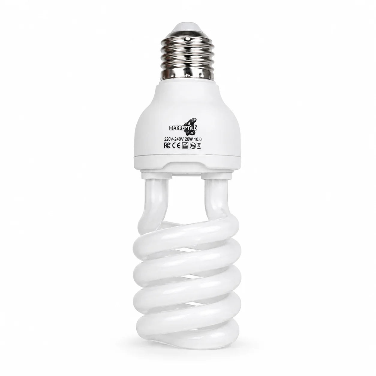 Bombilla UVB espiral para reptiles, 26W, iluminación esencial para terrarios y hábitats naturales