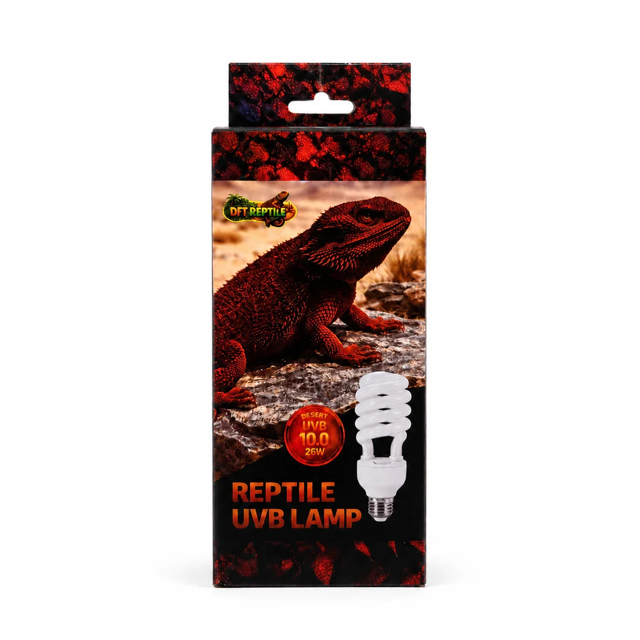 Lámpara UVB para reptiles 10.0, 26W, ideal para terrarios y hábitats naturales