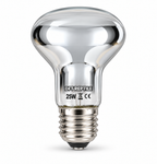 Bombilla Basking Spot de calor 25W y 50W DFT REPTILE con casquillo E27 y reflector para terrarios.