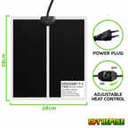 Manta Térmica para Reptiles con Regulador de Calor